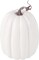 Artificial Pumpkins, 2PCS White Fake Pumpkins. Large Faux Pumpkins for Autumn Thanksgiving Halloween Seasonal Holiday Decor Decoration (2 Pieces Big White Pumpkins)